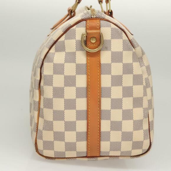 LOUIS VUITTON Damier Azur Speedy Bandouliere 30 Hand Bag N41052 - Picture 4 of 16